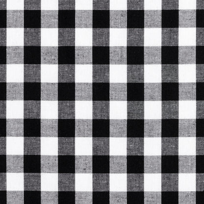 Vichy ondulado negro