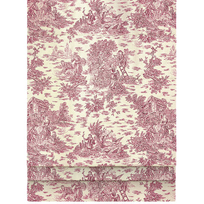 Toile de jouy rojo