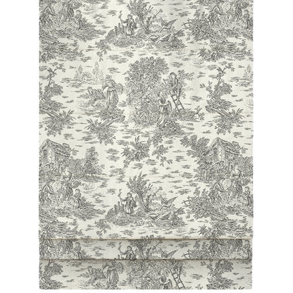 Toile de jouy negro
