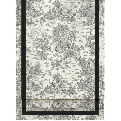 Toile de jouy negro
