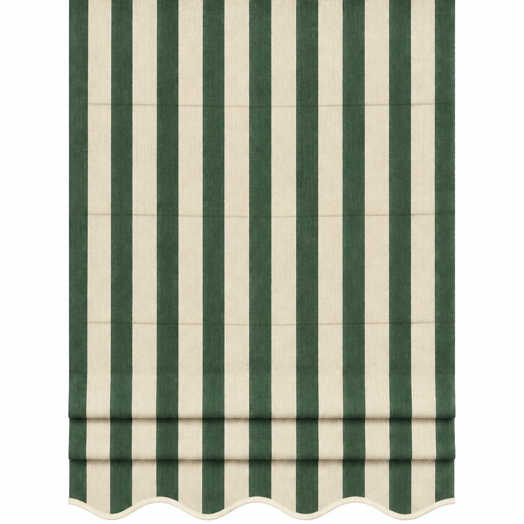Rayas empolvado verde